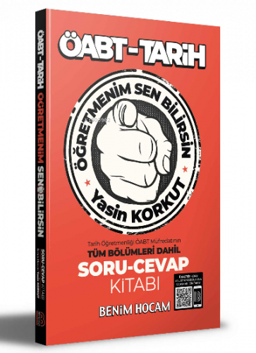 ÖABT Tarih Öğretmenim Sen Bilirsin Soru Cevap Kitabı