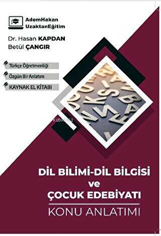 ÖABT Türkçe Dil Bilimi Dil Bilgisi ve Çocuk Edebiyatı Konu Anlatımı