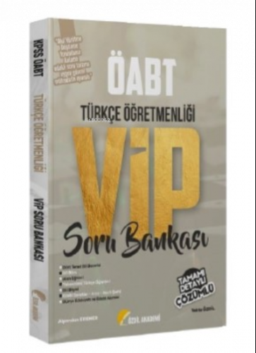 ÖABT Türkçe Öğretmenliği VIP Soru Bankası Çözümlü