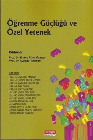 Öğrenme Güçlüğü ve Özel Yetenek