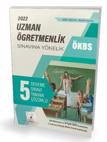 ÖKBS Uzman Öğretmenlik Sınavına Yönelik Tamamı Çözümlü 5 Deneme Sınavı