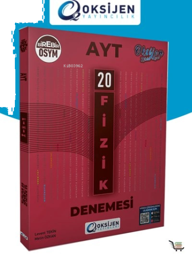 Oksijen Ayt Fizik 20 Li Branş Denemesi