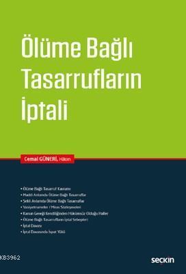 Ölüme Bağlı Tasarrufların İptali