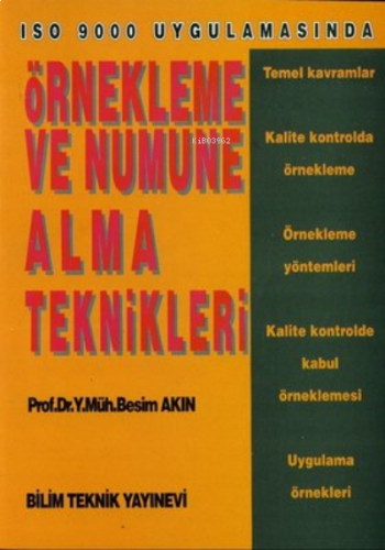 Örnekleme ve Numune Alma Teknikleri