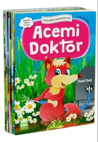 Öykülerle Gelen Dostluk (10 Kitap Set) 6 Yaş ve Üzeri Değerler Eğitimi