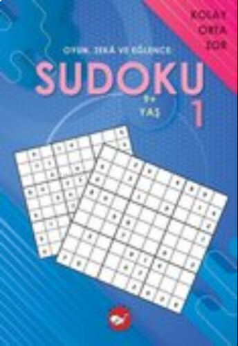 Oyun, Zeka ve Eğlence;Sudoku 1 Kolay, Orta, Zor (9+ Yaş)