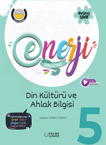 Palme 5.Sınıf Enerji ve Din Kültürü ve Ahlak Bilgisi Soru Kitabı