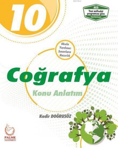 Palme Yayınları 10. Sınıf Coğrafya Konu Anlatım Palme