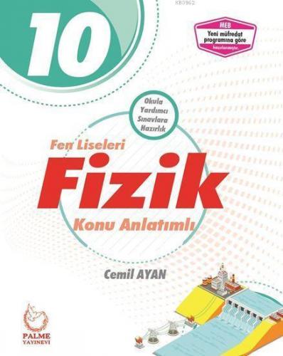 Palme Yayınları 10. Sınıf Fen Liseleri Fizik Konu Anlatımlı Palme