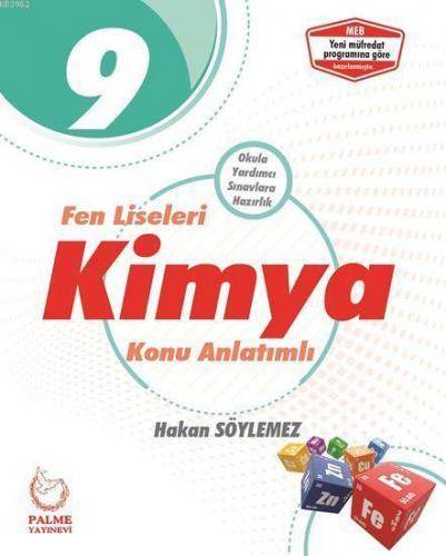 Palme Yayınları 9. Sınıf Fen Liseleri Kimya Konu Anlatımlı Palme