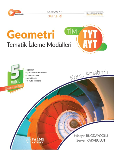 Palme YKS TYT AYT Geometri Tematik İzleme Modülleri (Tim) Konu Kitabı