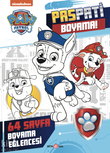 Paw Patrol Paspati Boyama Kitabı