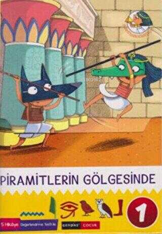 Piramitlerin Gölgesinde 5 Kitap (Testli) 1.Seri - Poşetli