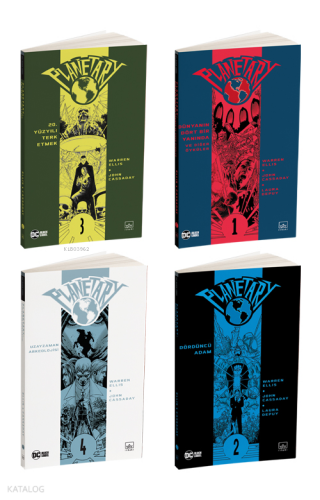 Planetary 4 Kitap Takım