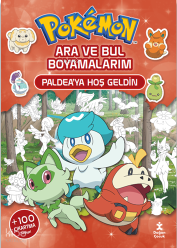Pokémon - Ara ve Bul Boyamalarım – Paldea’ya Hoş Geldin