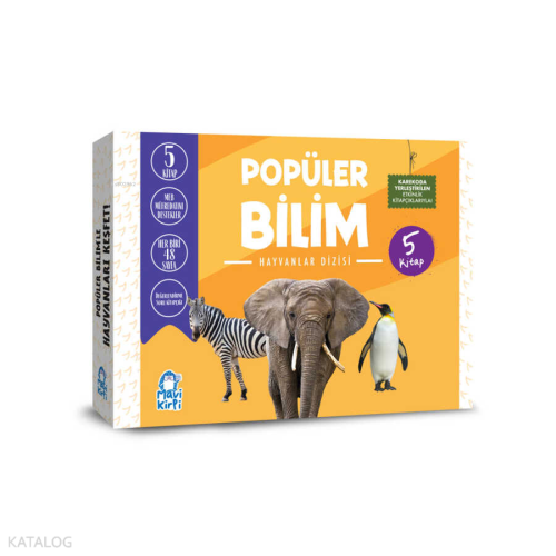 Popüler Bilim Hayvanlar Set (5 Kitap)