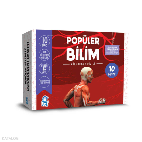 Popüler Bilim Vücudumuz Set (10 Kitap)