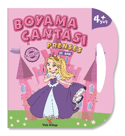 Prenses çantalı boyama kitabı