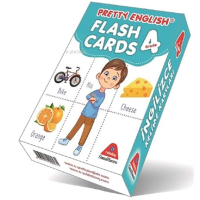 Pretty English Flash Cards - 4. Sınıf