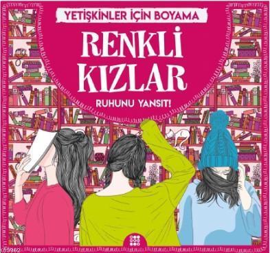 Renkli Kızlar - Yetişkinler İçin Boyama