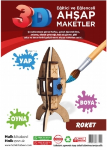 Roket Ahşap Maket