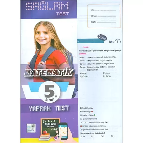 Sağlam Yaprak Test-Matematik-5