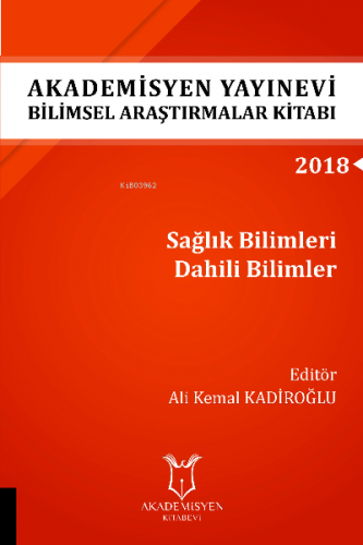 Sağlık Bilimleri Dahili Bilimler ( Aybak 2018 Eylül )