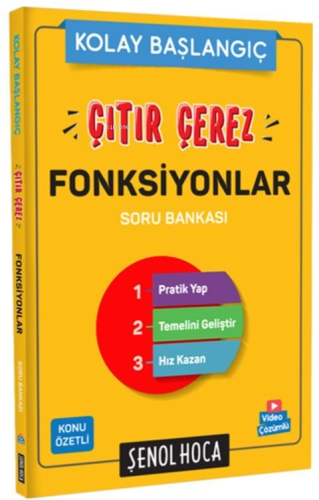 Şenol Hoca Çıtır Çerez Fonksiyonlar Soru Bankası