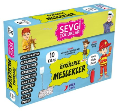 Sevgi Çocukları Meslekler Serisi Seti - 10 Kitap Takım - 3-4. Sınıflar