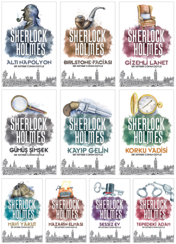 Sherlock Holmes Seti - 10 Kitap Takım