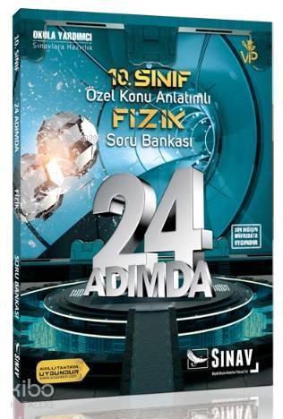 Sınav Dergisi Yayınları 10. Sınıf Fizik 24 Adımda Özel Konu Anlatımlı Soru Bankası Sınav Dergisi