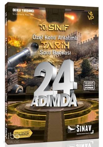 Sınav Dergisi Yayınları 10. Sınıf Tarih 24 Adımda Özel Konu Anlatımlı Soru Bankası Sınav Dergisi
