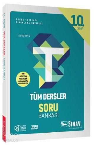 Sınav Dergisi Yayınları 10. Sınıf Tüm Dersler Soru Bankası Sınav Dergisi