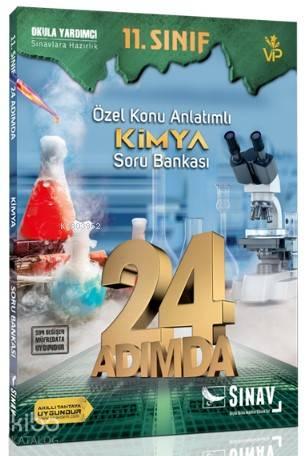 Sınav Dergisi Yayınları 11. Sınıf Kimya 24 Adımda Özel Konu Anlatımlı Soru Bankası Sınav Dergisi