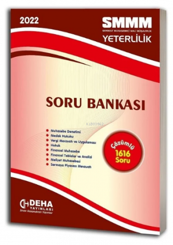 Smmm Yeterlilik Soru Bankası 1616 Soru / Deha Yay