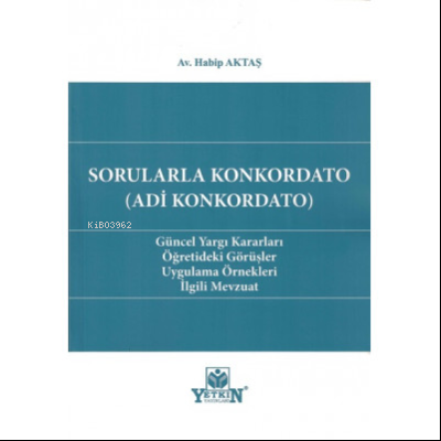 Sorularla Konkordato (Adi Konkodato)