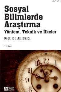 Sosyal Bilimlerde Araştırma