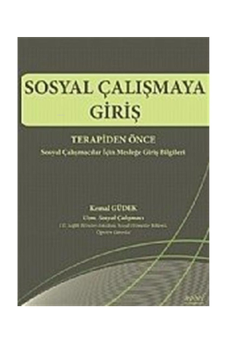 Sosyal Çalışmaya Giriş-Terapiden Önce