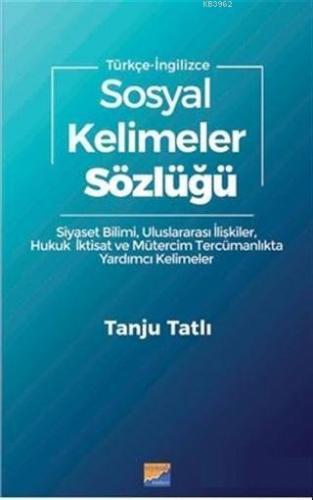 Sosyal Kelimeler Sözlüğü - Türkçe İngilizce