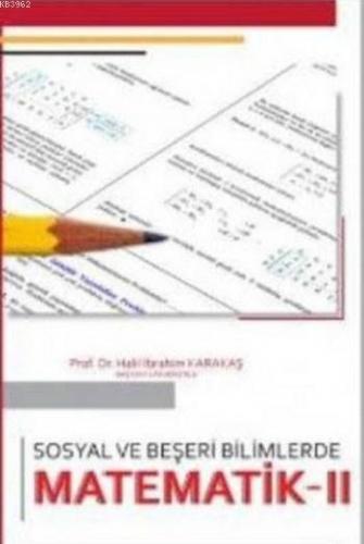 Sosyal ve Beşeri Bilimlerde Matematik 2