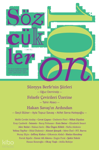Sözcükler Dergisi 110. Sayı