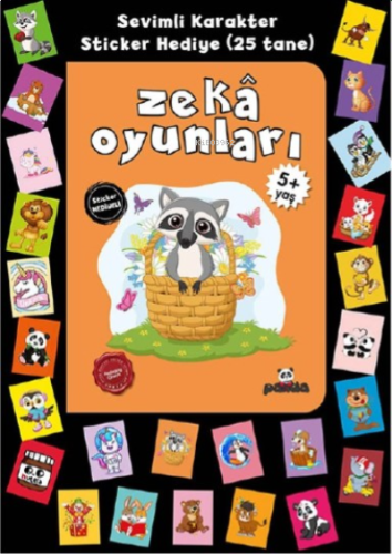 Stickerlı 5+ Yaş Zekâ Oyunları