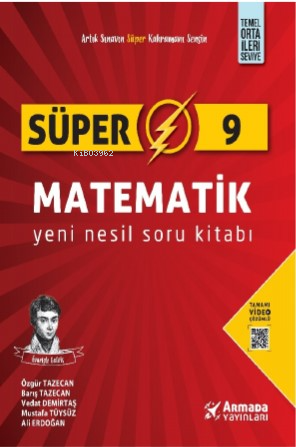 Süper 9 Matematik Yeni Nesil Soru Kitabı