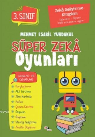 Süper Zeka Oyunları 3.Sınıf; Zeka Geliştirme Kitapları