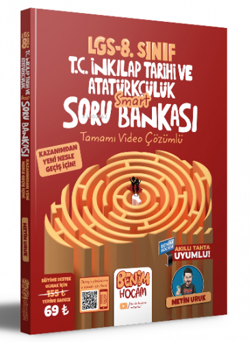 T.C. İnkılap Tarihi ve Atatürkçülük Smart Tamamı Video Çözümlü Soru Ba