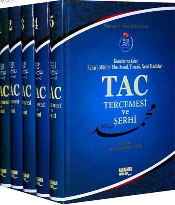 Tac Tercemesi ve Şerhi (5 Cilt, Ciltli, Tam Metin, Şamua)