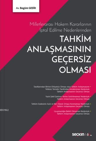 Tahkim Anlaşmasının Geçersiz Olması