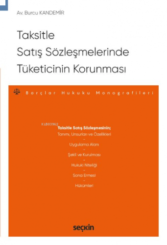 Taksitle Satış Sözleşmelerinde Tüketicinin Korunması