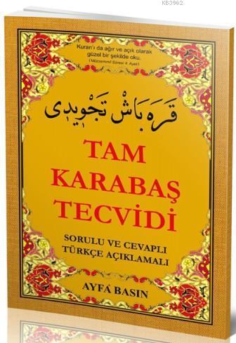 Tam Karabaş Tecvidi (Ayfa-046, Türkçeli)