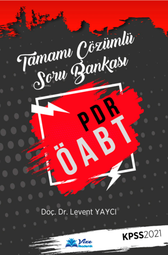 Tamamı Çözümlü Soru Bankası (PDR ÖABT)